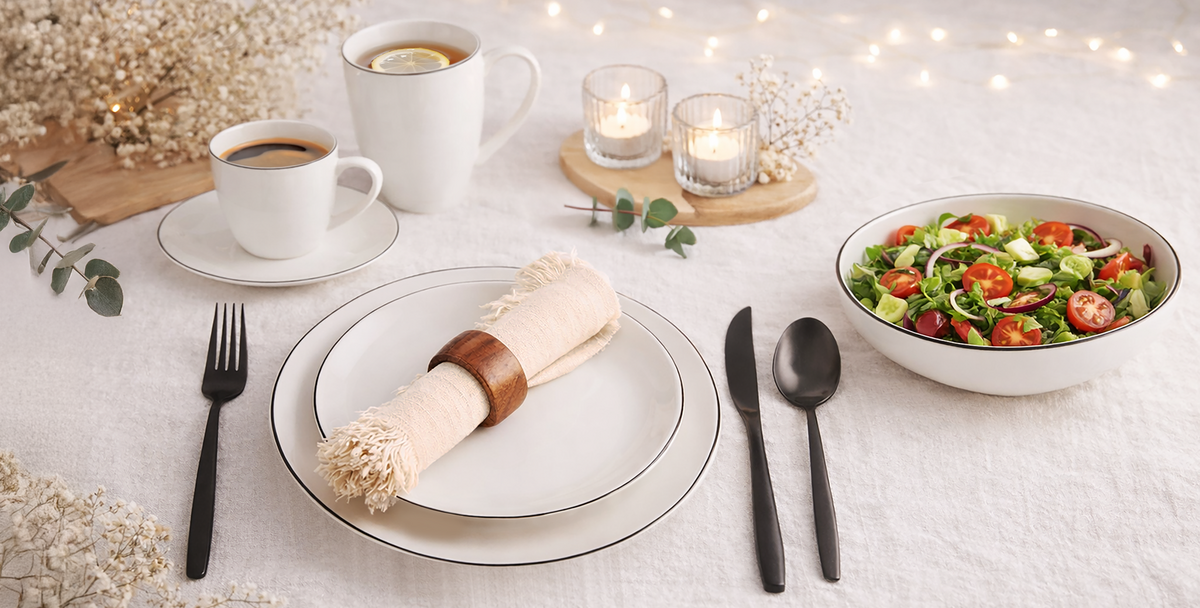 DECORA - NADČASOVÝ PORCELÁN NA ŠTÝLOVÉ STOLOVANIE