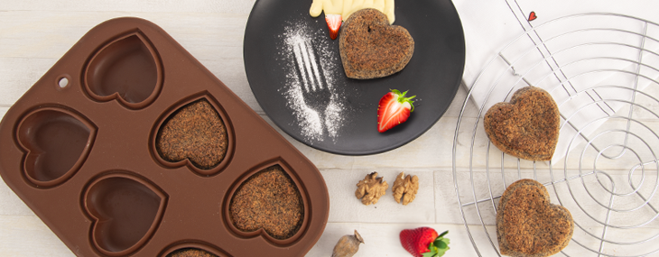 MAKOVO-ORIECHOVÉ SRDCE BEZ MÚKY