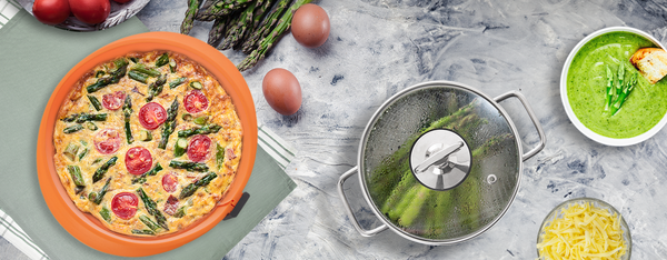 JEDNODUCHÝ QUICHE SO ZELENOU ŠPARGĽOU