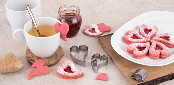 RUŽOVÉ PUDINGOVÉ SRDIEČKA