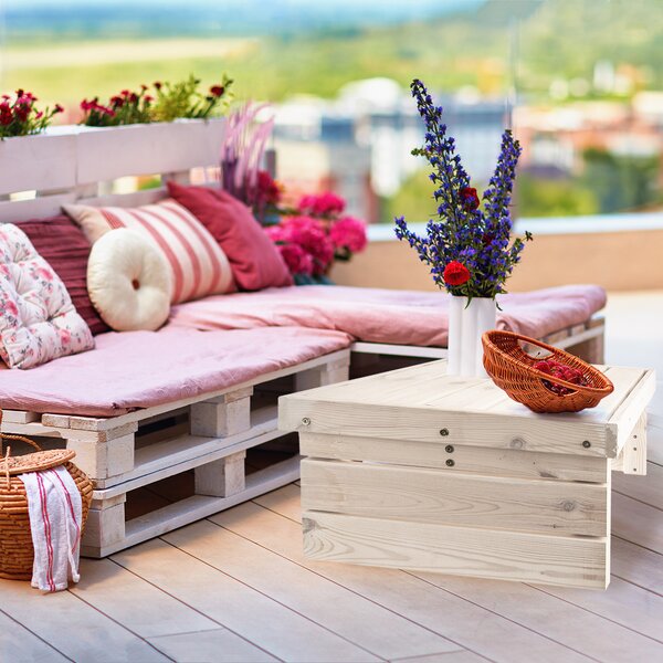 Drevený stolík 70x60x32 cm