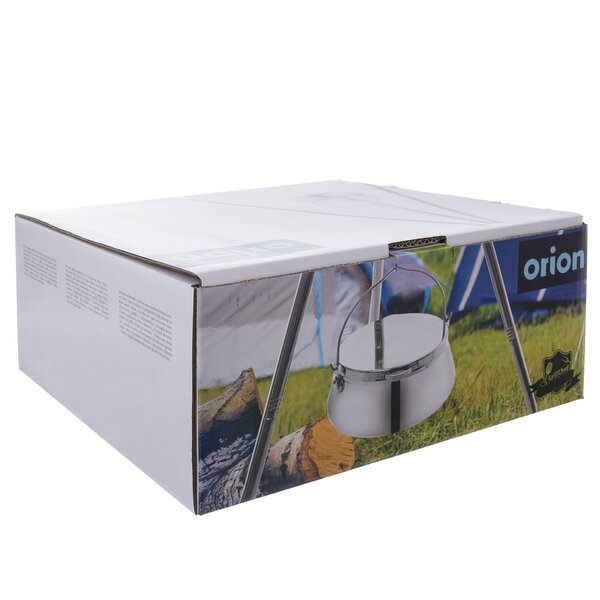 Kotlík nerezový s trojnožkou