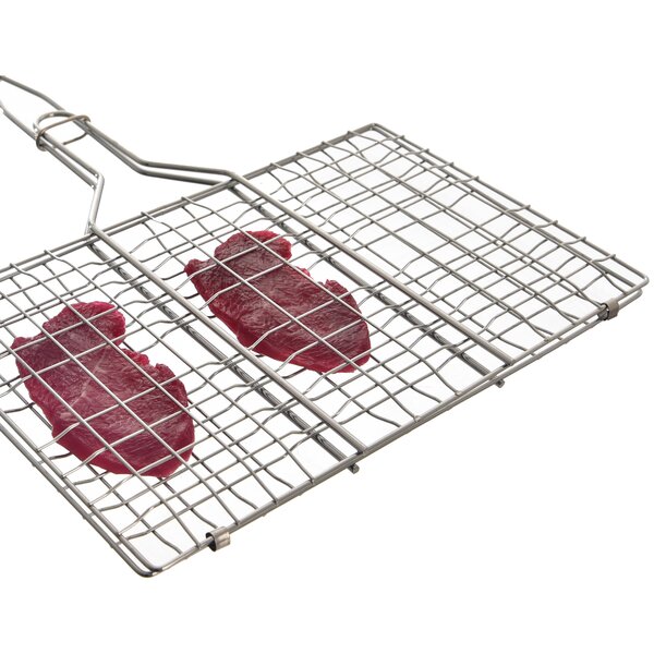 Grilovacia mriežka na hamburgery 36x22,5 cm