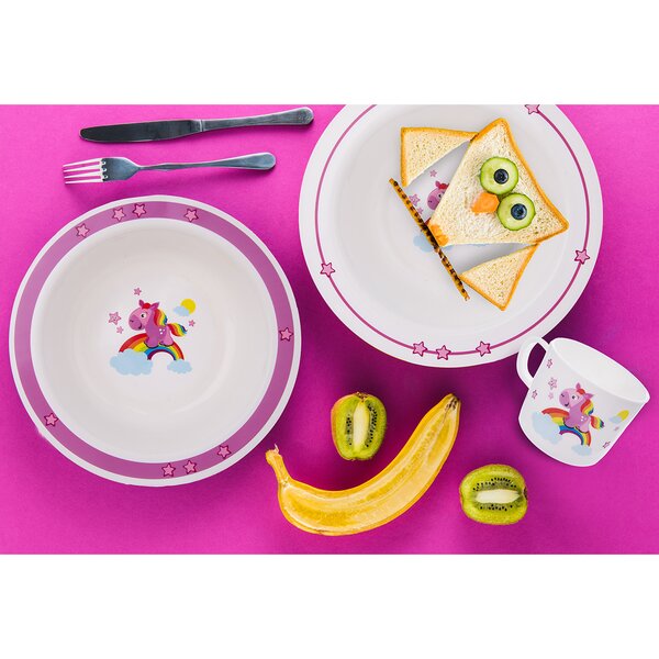 Jedálenská sada koník 3 diely