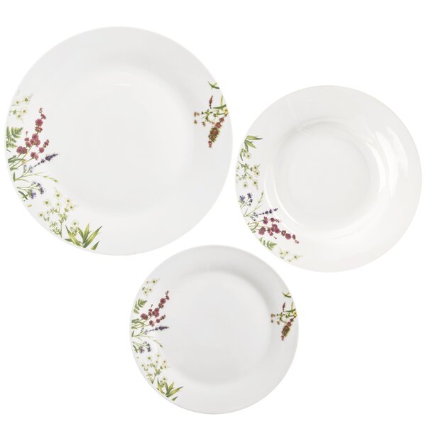 Jedálenská sada Garden 18 dielov