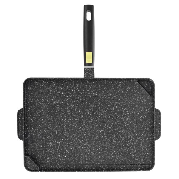 Panvica GRANDE na grilovanie, doštička, odním.ruk.