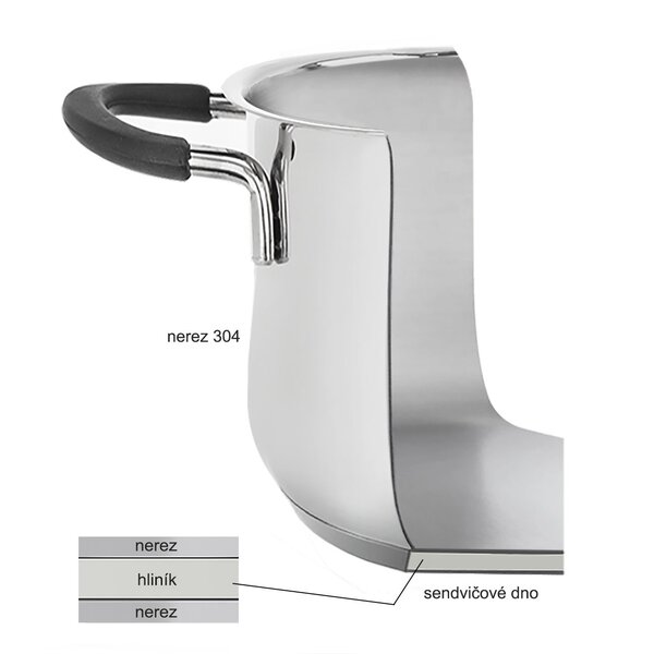 Hrniec DALIE s pokrievkou 10,6 l