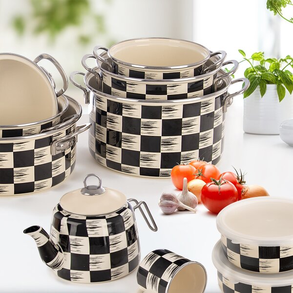 Hrniec ŠACHOVNICA Lem 4 l