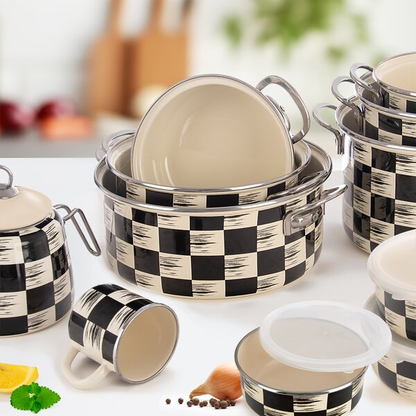 Kastról ŠACHOVNICA Lem 1,6 l