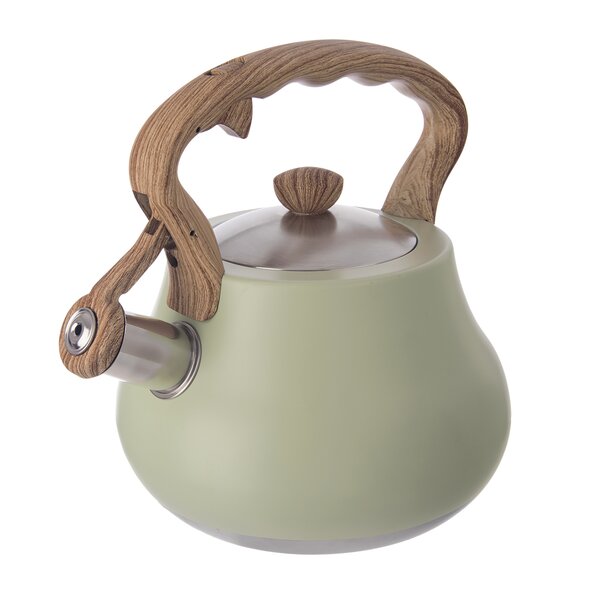 Čajník s píšťalkou GREENISH 3 l