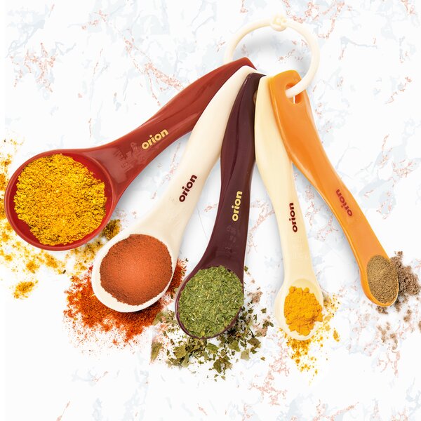 Kuchynská odmerka lyžička 5 ks