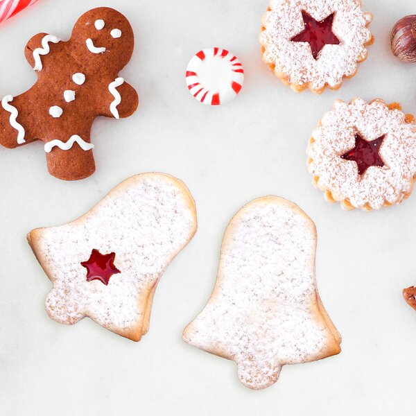 Vykrajovačka zvonček sada 2 ks