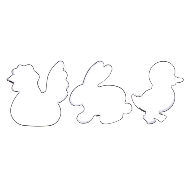 Vykrajovačka Veľká noc sada 3 ks