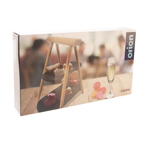 Servírovací stojan 2 poschodia