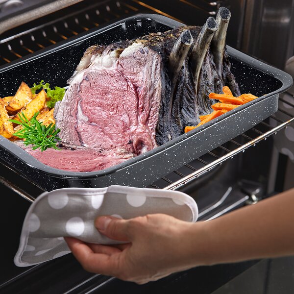 Plech na pečenie 35,5x24x5 cm hlboký