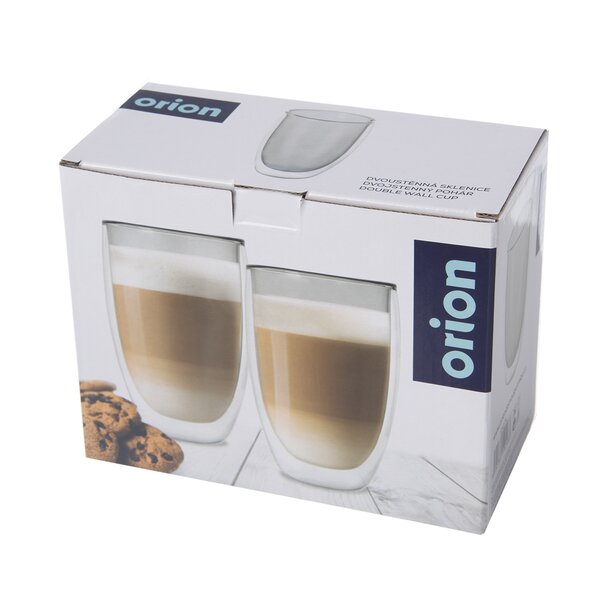 Dvojstenný pohár DOUBLE latte 0,5 l 2 ks
