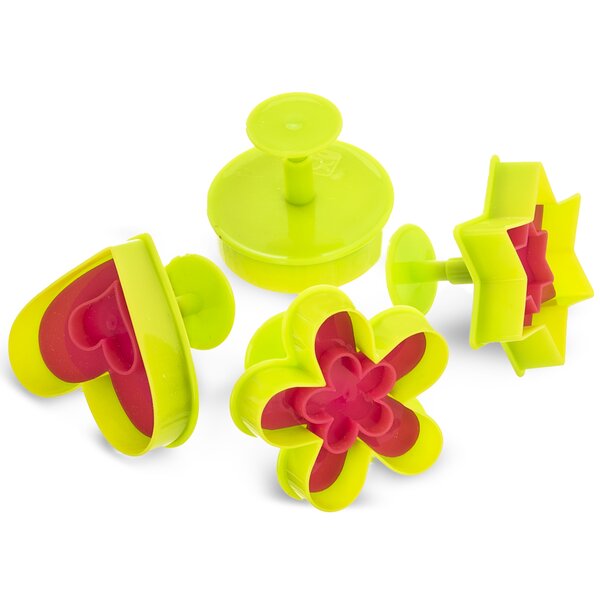 Vykrajovačka na marcipán 4 tvary