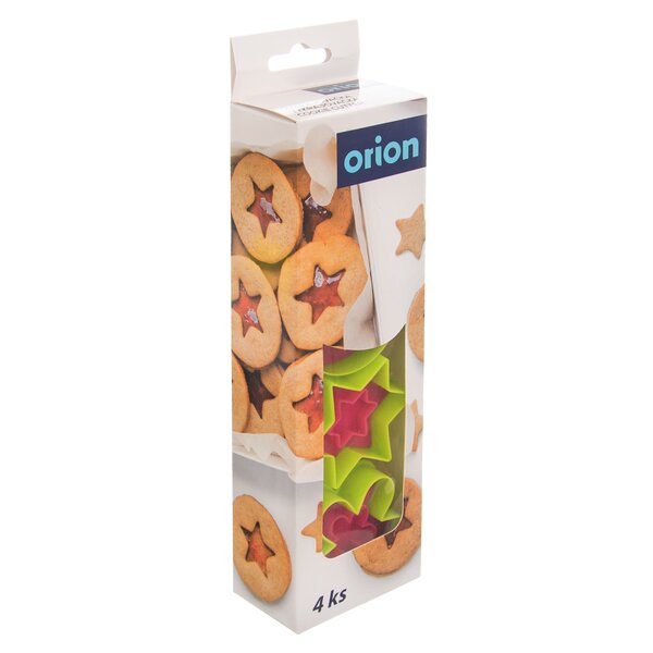 Vykrajovačka na marcipán 4 tvary