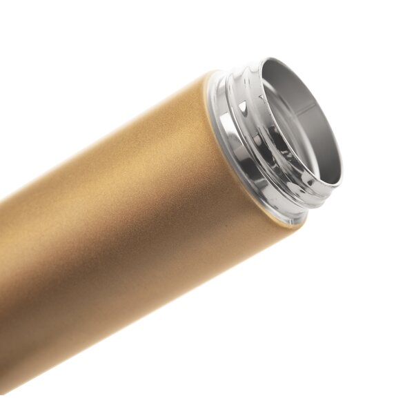 Termoska s teplomerom 0,45 l zlatá