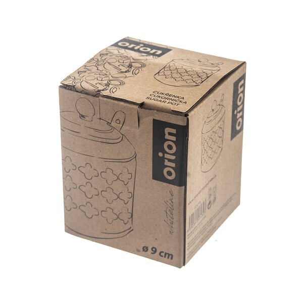 Cukornička s lyžičkou WHITELINE pr. x cm