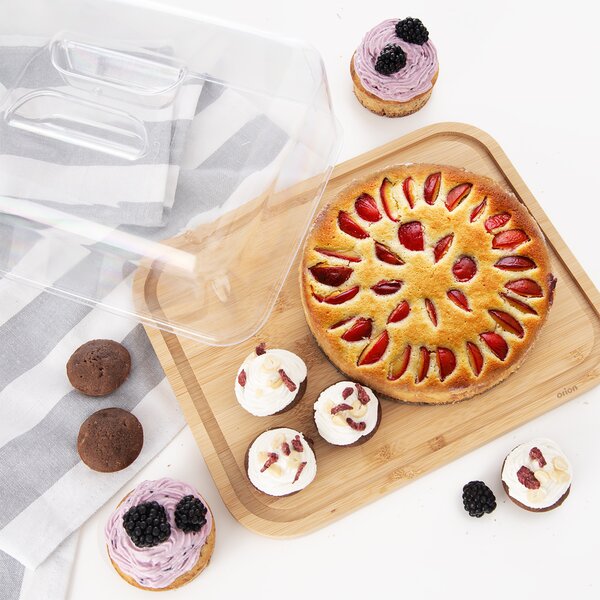 Servírovacia doska s poklopom 28x22x11 cm