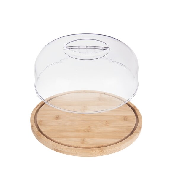 Servírovacia doska s poklopom pr. 26 cm, v. 9 cm