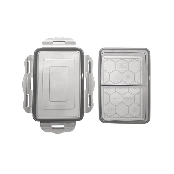 Dóza GREY s tesnením delená 0,5 l