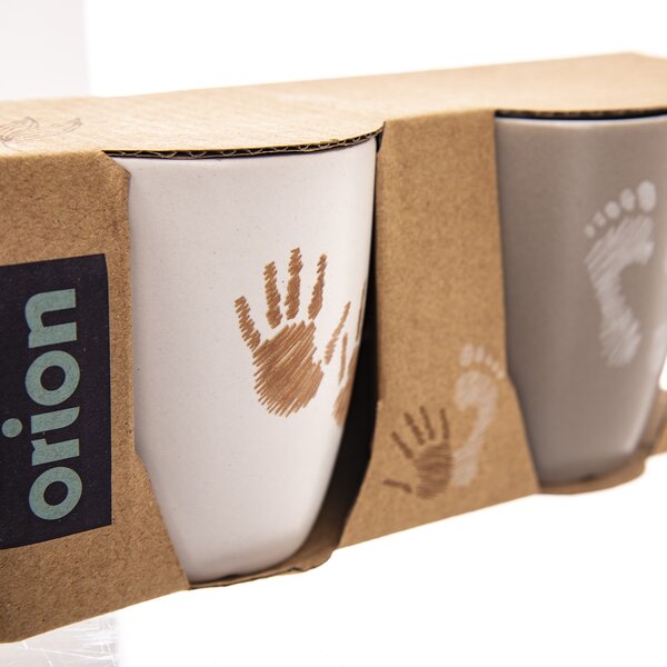 Hrnček ruky&nohy 0,14 l 2 ks