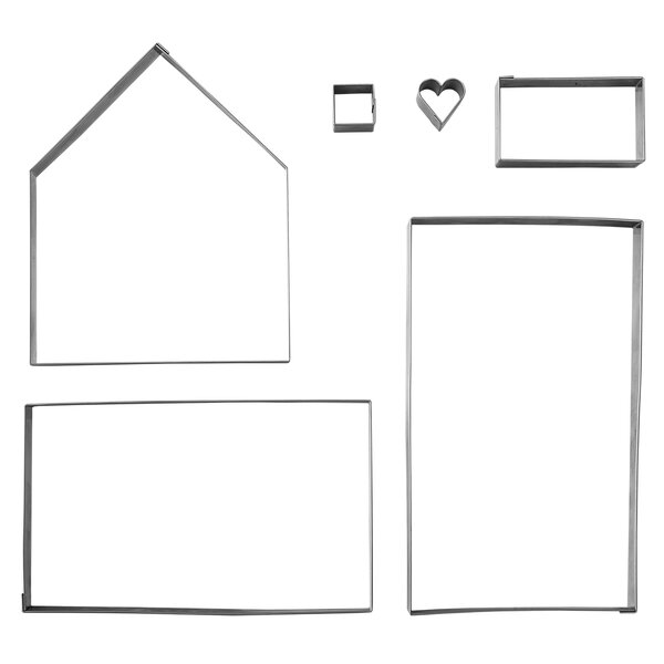 Vykrajovačka chalúpka sada 6 ks