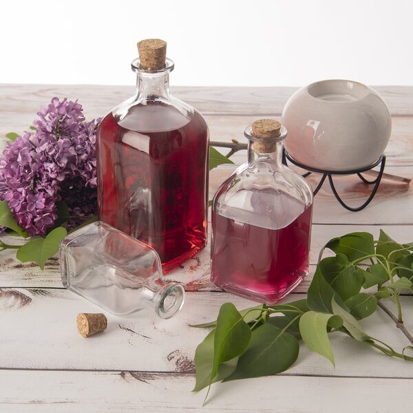 Fľaša s korkom 0,53 l