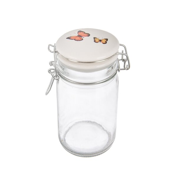 Dóza s klipovým uzáverom JAR motýľ 0,25 l
