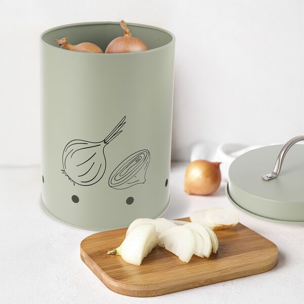 Dóza Cibuľa pr. 13 cm GREENISH