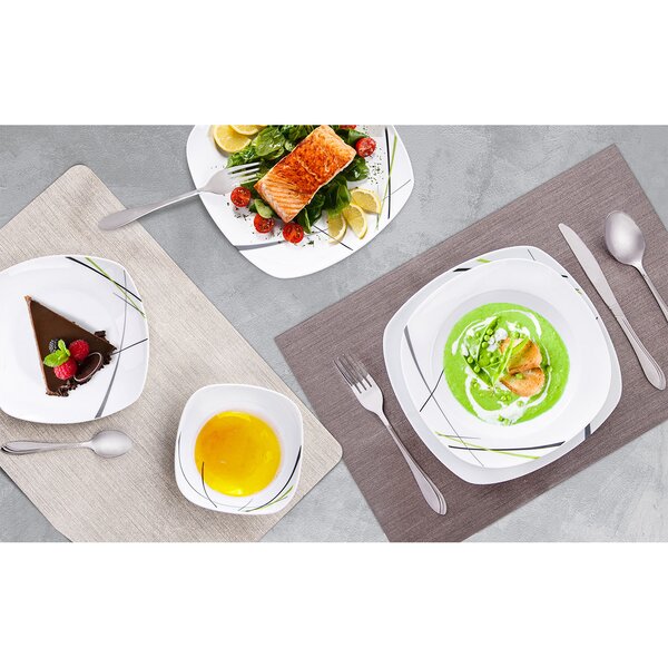 Dezertný tanier Green 18,5x18,5 cm