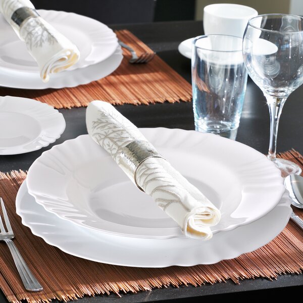 Dezertný tanier LUNA vlnky pr. 20 cm