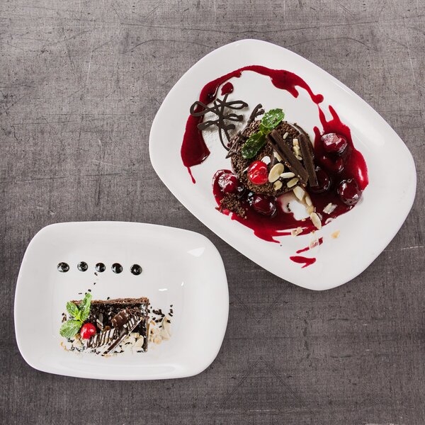 Servírovací tanier LUNA 28x21 cm