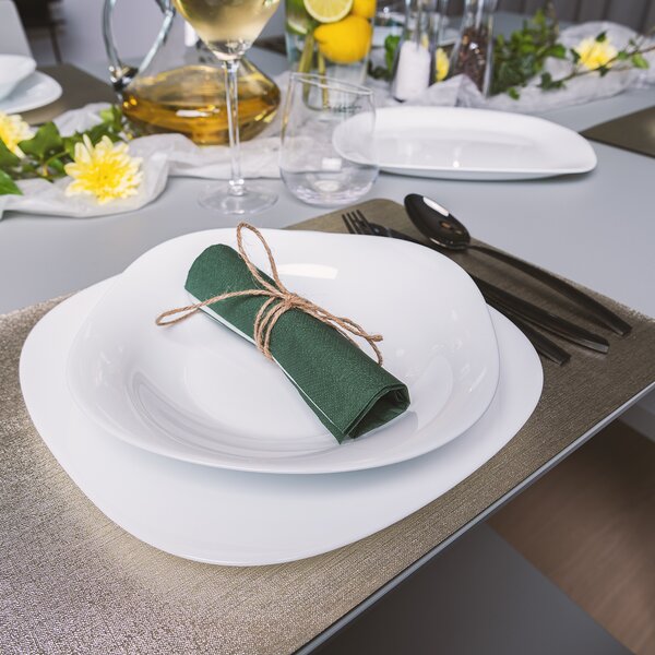 Hlboký tanier LUNA 22x22 cm