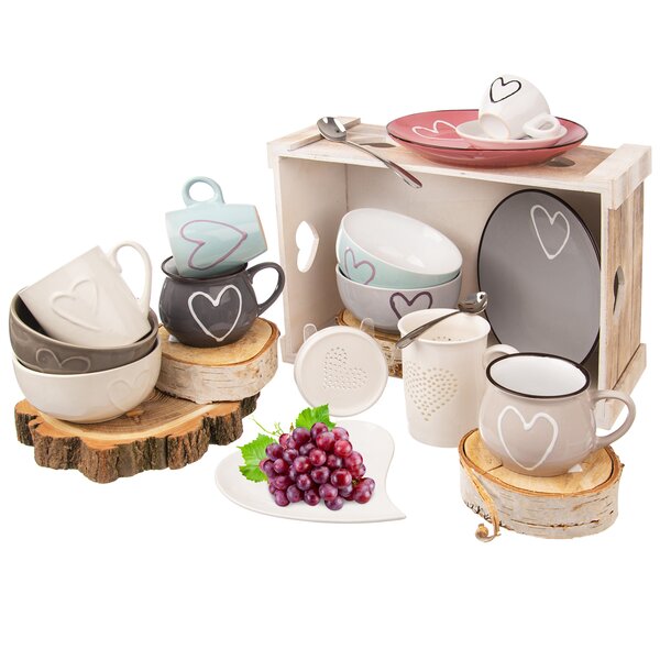 Dezertný tanier HEART pr. 20 cm