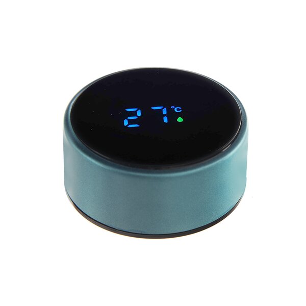 Termoska s teplomerom 0,45 l modrá