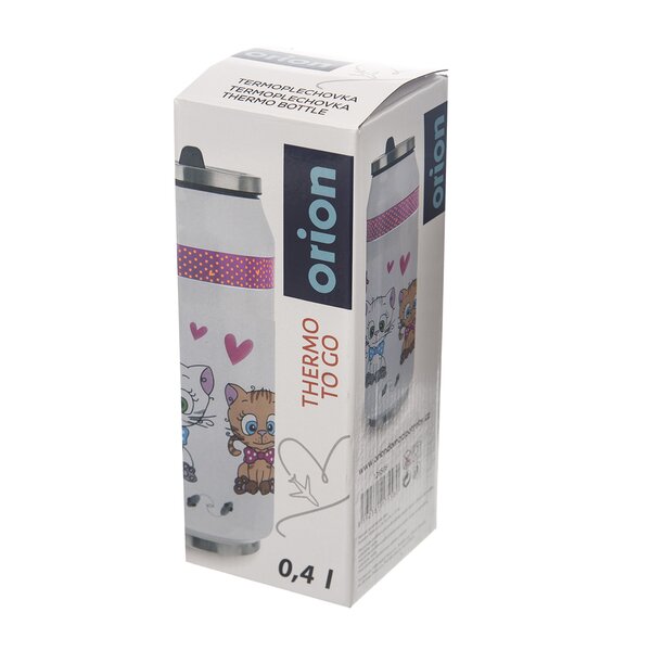 Termoska plechovka KOCÚRY 0,4 l