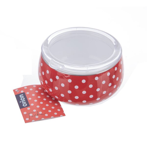 Miska BODKA Lem s viečkom pr. 13 cm