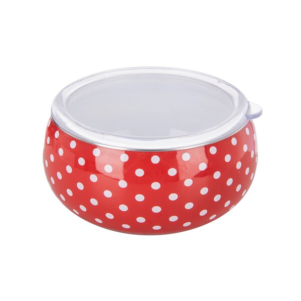 Miska BODKA Lem s viečkom pr. 15,5 cm