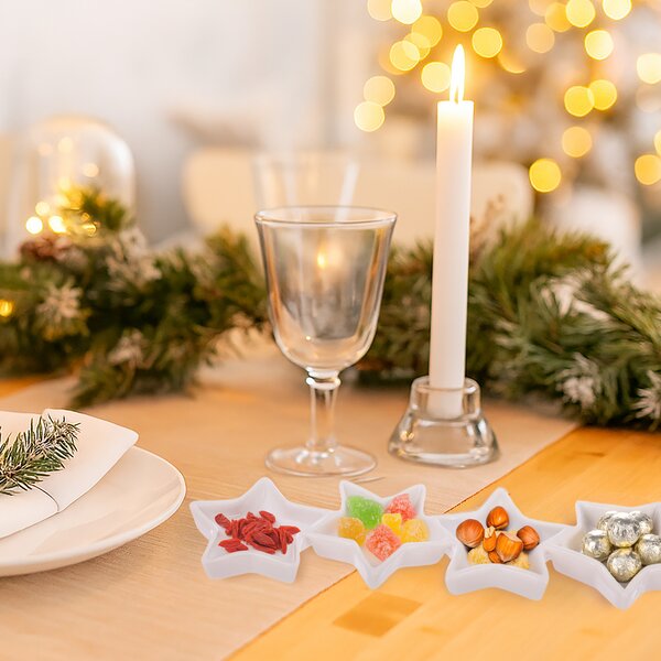 Servírovacia miska delená hviezda