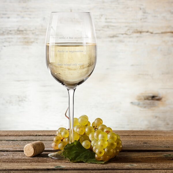 Pohár na víno Celý večer 0,45 l 1 ks