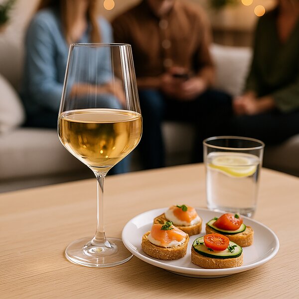 Pohár na víno Sandra 0,35 l 6 ks