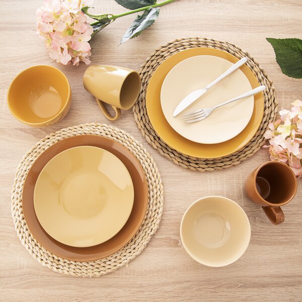 Jedálenská sada Honey 16 dielov