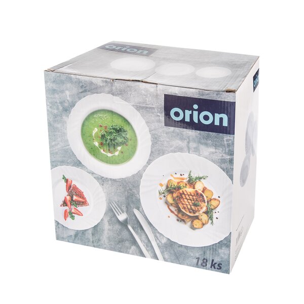 Jedálenská sada LUNA vlnky 18 dielov