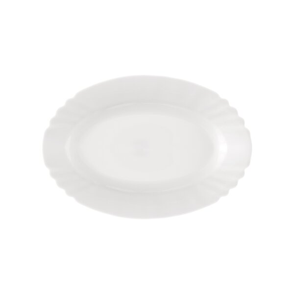 Servírovací tanier LUNA vlnky 23x16 cm