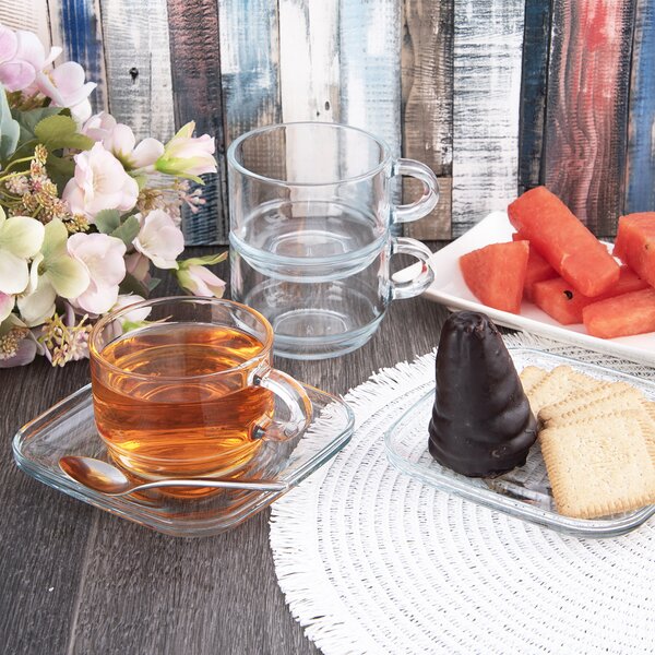 Hrnček s podšálkou Cozy 0,27 l 6 ks