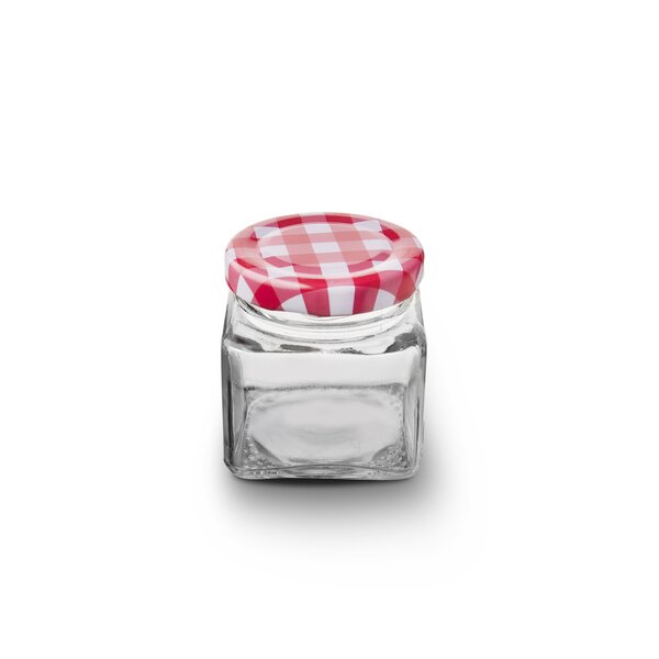 Zavárací pohár s viečkom 0,05 l 5 ks