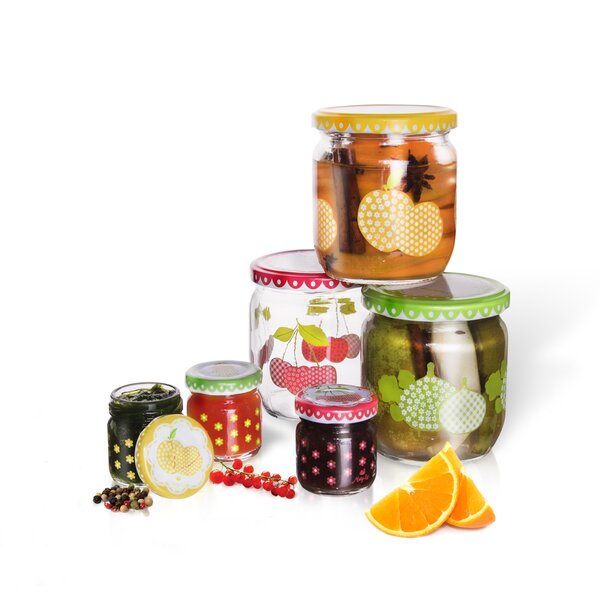 Zavárací pohár s viečkom 0,425 l